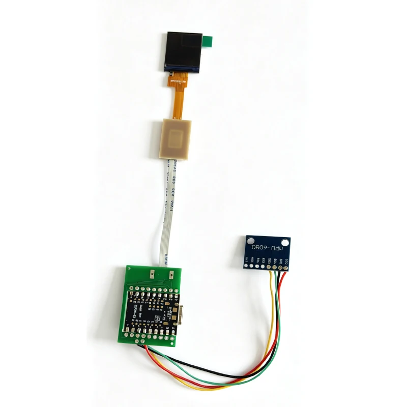 1PCS Switchable Multi-Mode Instrument Cluster Model 0.85inch Screen 1S RC Flight Cockpit Panel Radar/Level/Compass/Map Display
