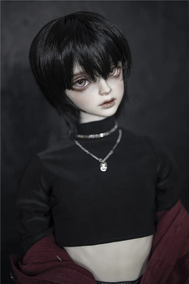 

BJD /SD Wig 1/3 1/4 1/6 High Temperature Silk Spot Inventory Youth Handsome Multi-colored Short Hair Boys Girls Doll Accessories
