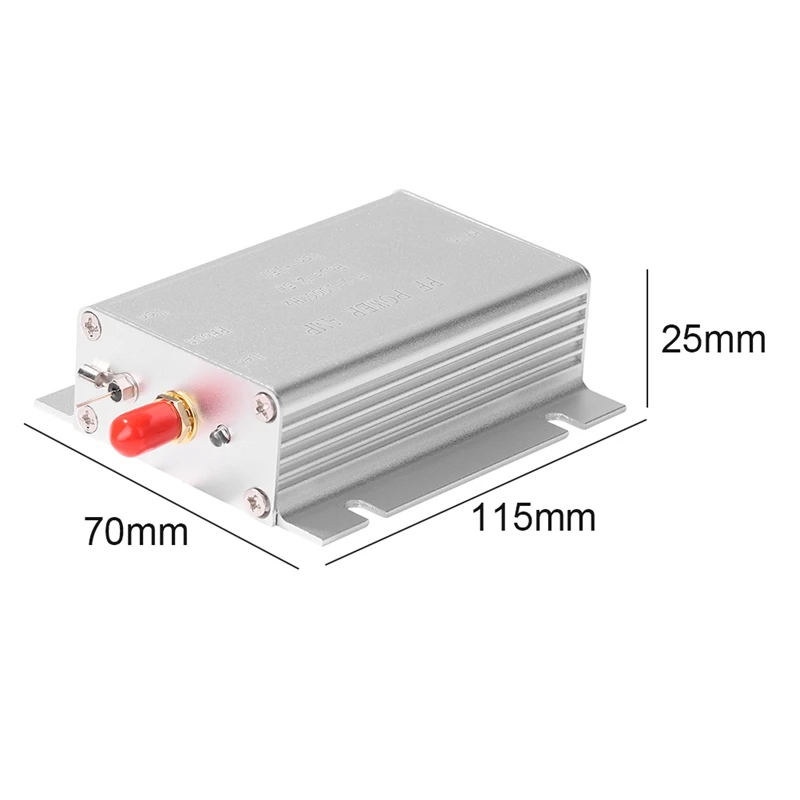 Wzmacniacz mocy RF 1-1000Mhz 2.5W HF VHF UHF FM AMP nadajnik FM do bezprzewodowego pilota radiowego Walkie Talkie trwałe