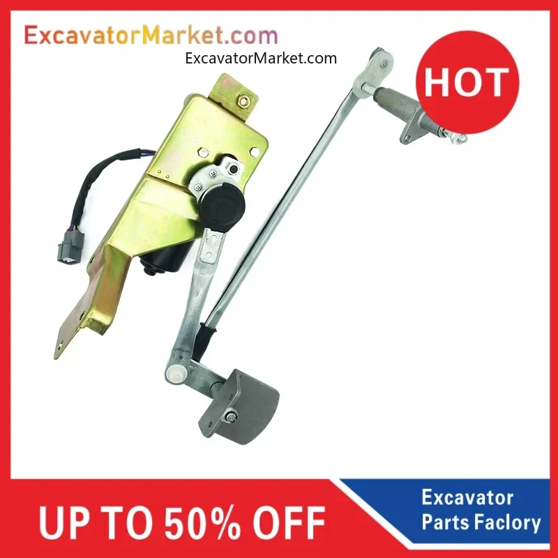 Excavator Parts For Hitachi Excavator Accessories Zax120/200-6-3g Wiper Motor Assembly Arm 200-5g Wiper Excavator Parts