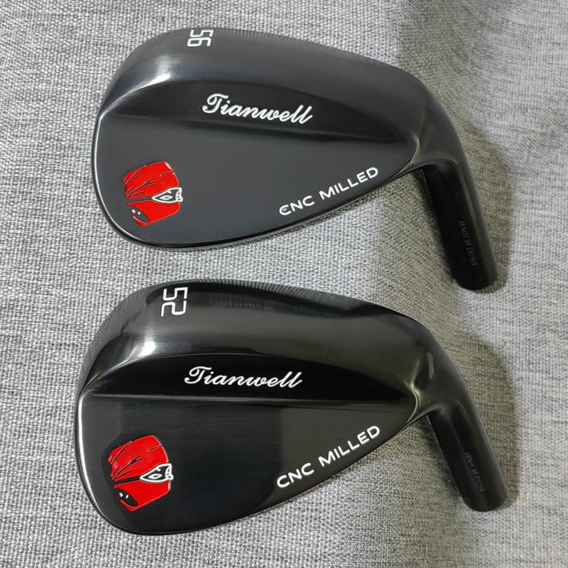 Golf Wedges 2024 Tianwell Golf Original Forged Golf Sand Wedges Clubs CNC MILLED 48/50 / 52 / 54 / 56 / 58 / 60 Degrees Black