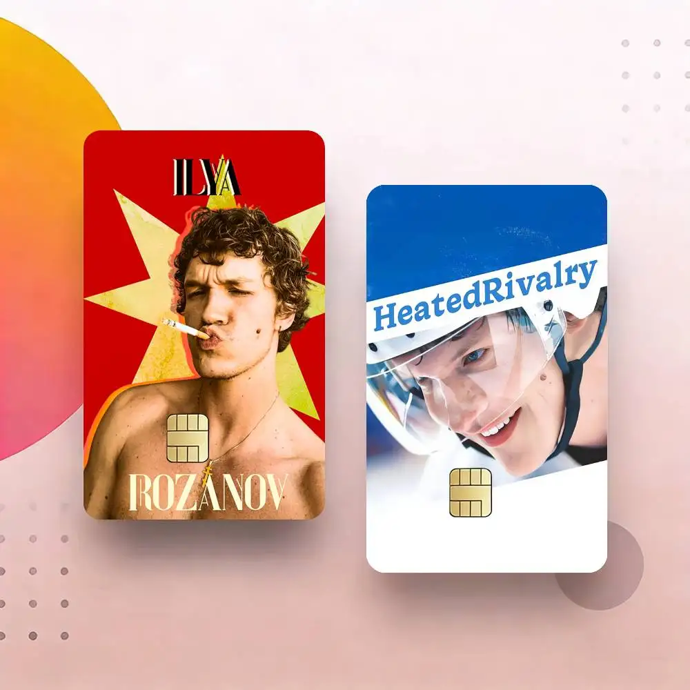 

I-Ilya R-Rozanov C-Connor S-Storrie Sticker Decoration Creative Bank Card Bus Metro Waterproof Sticker