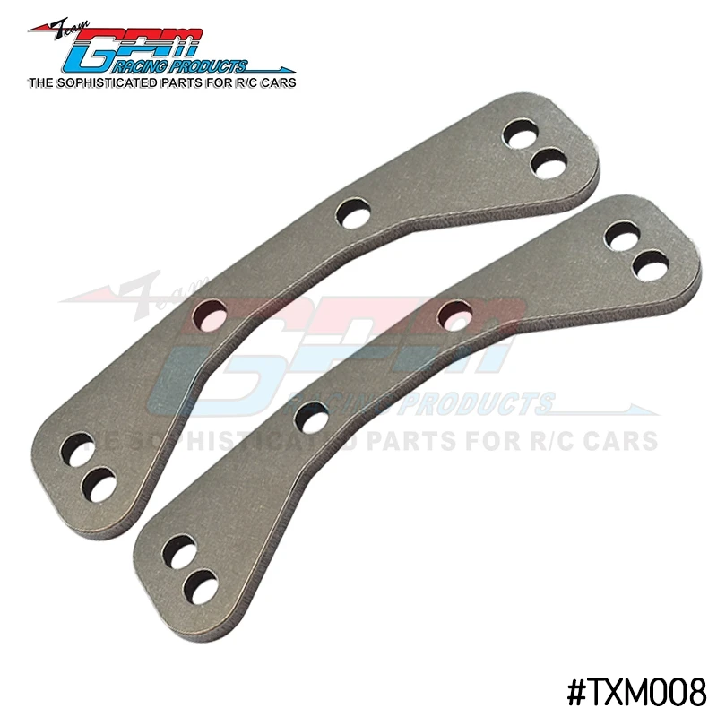 

GPM Stainless Steel Front/Rear Upper Bulkhead Tie Bar For TRAXXAS 1/5 X-MAXX 6s/8S 1/6 XRT