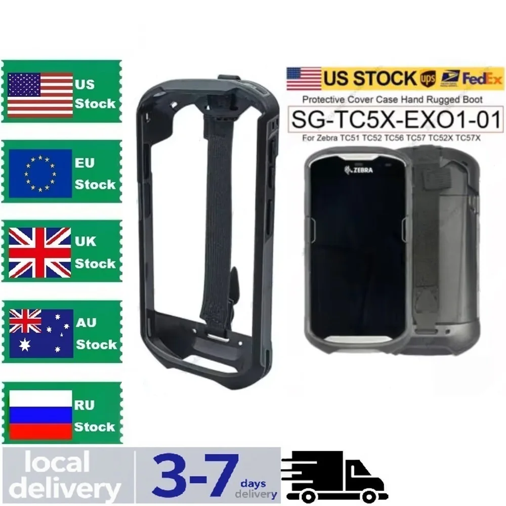 Original Protective Cover Hand Rugged Boot for Zebra Motorola Symbol TC51 TC56 TC510K TC52 TC57