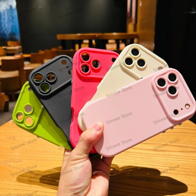 Kameraschutz Candy Flüssigsilikon Weiche Hülle für iPhone 17 Pro Max 11 12 13 14 Plus 15 16 XR 18PRO Verstärkte Stoßfänger-Abdeckung – Detail 8
