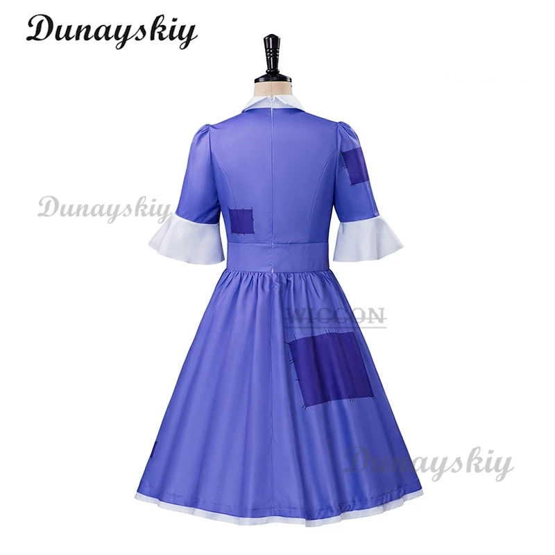 Traje cosplay de circo digital para mulheres adultas, incrível vestido Ragatha, vestido dos desenhos animados, roupas Halloween, terno carnaval para meninas