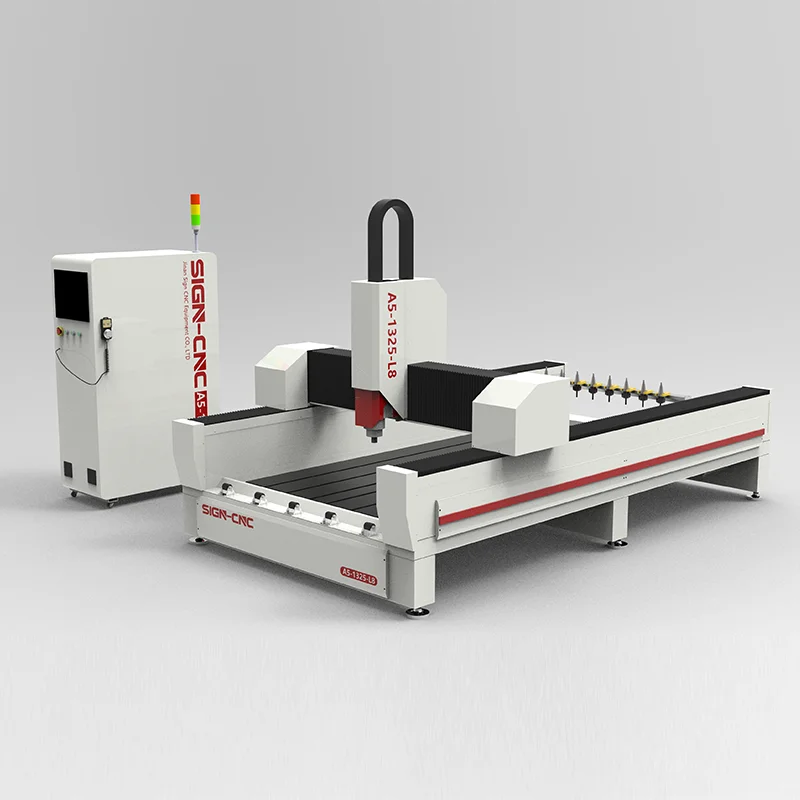 5.5KW DSP Control Stone CNC Router, Granite Marble Tombstone Engraving Carving Machine with Gear Core Automatic