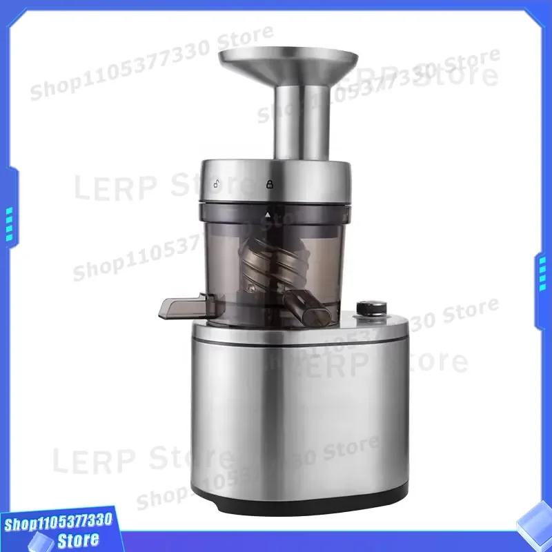 Commercial High Power Screw Juicer for Orange Fruit Vegetable Heavy Duty Electric Juice Extractor Machine for Shop Bar Use