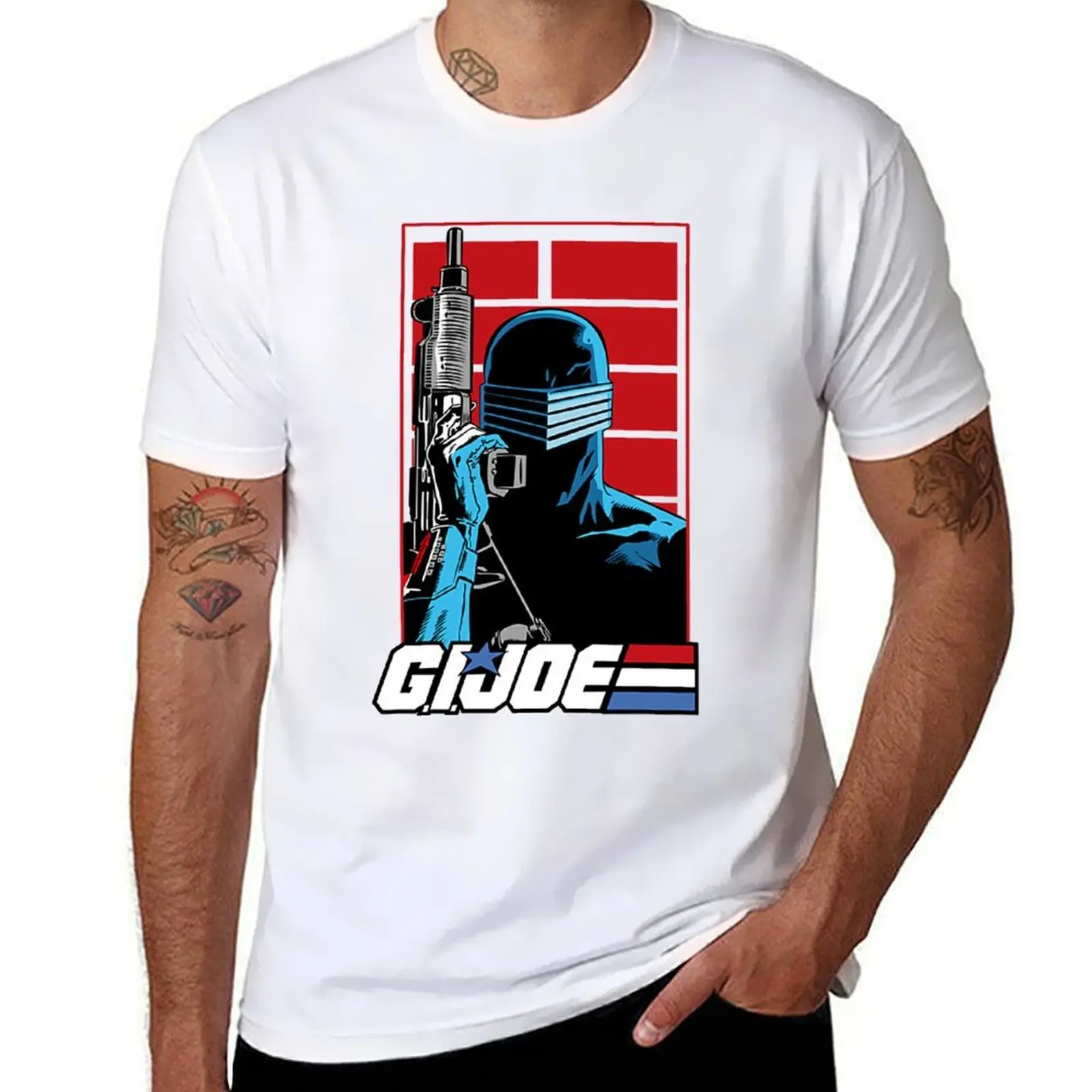 

Snake Eyes Yo Joe T-Shirt graphic t shirts for man t shirts for man pack white T-Shirt