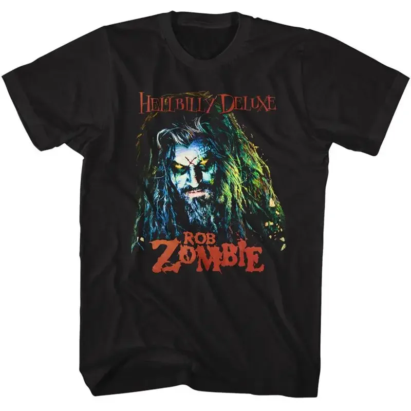Rob Zombie Hellbilly Deluxe Men's T Shirt Shock Rock White