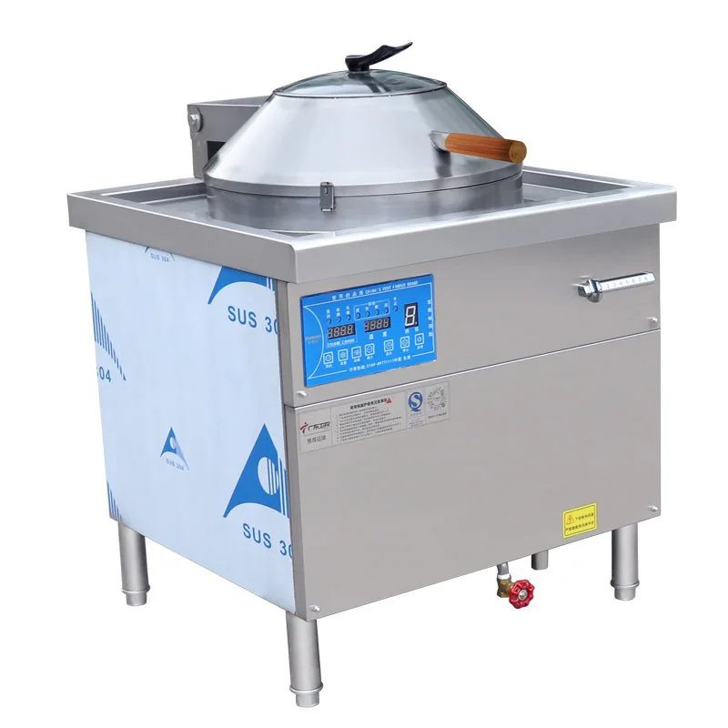 موقد دقيق برهم، نوع الوجه العلوي، دقيق الأرز المطحون بحجر الكالسيوم، باخرة، فولاذ دائري غير قابل للصدأ #1