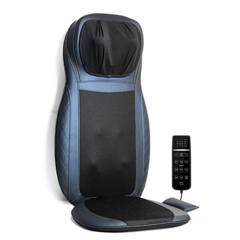 Electric Back Massager Cervical Heating Neck Waist shiatsu Cushion Household Whole Body kneading Massage For Chair