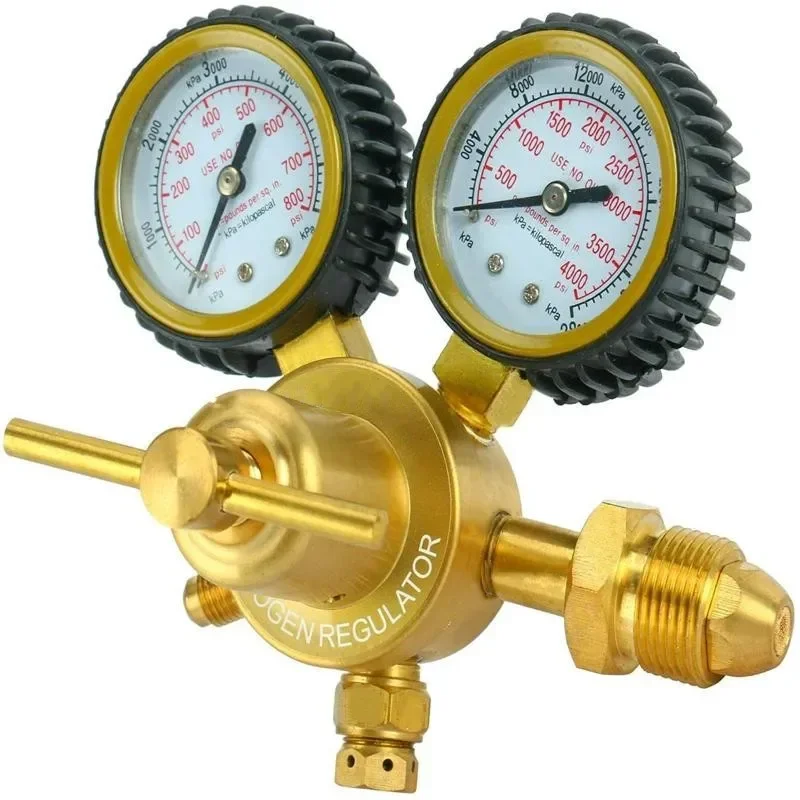 Válvula de Redução de Pressão de Nitrogênio o Todo o Cobre Nitrogênio de Alta Pressão Redutor de Pressão Estilo Americano de Alta Pressã Hx-d0033