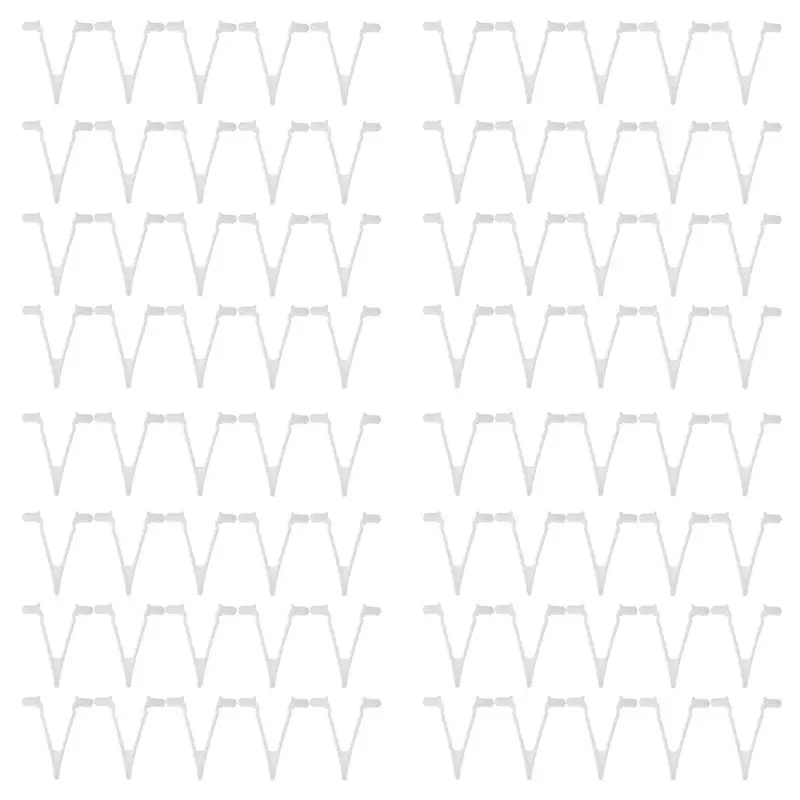 VOFUN-80 Pcs Pool Supplies V-Clip Butterfly Telescopic Pole Fixing Clip Used For Pool Vacuum Handle Net Brush Pole