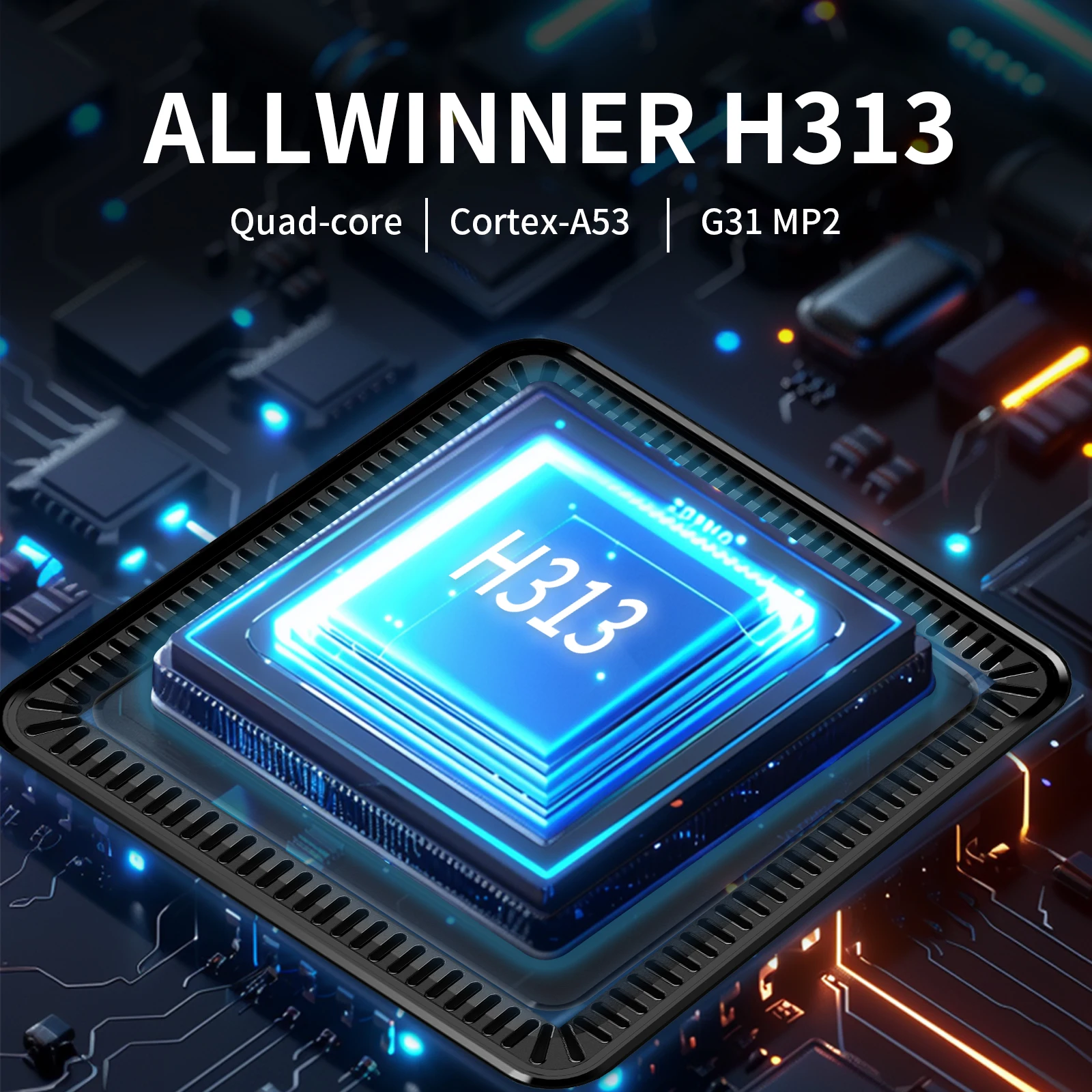 Q17 TVBox AllwinnerH313 Android14 Smart TV Box ATV 8K AV Google Voice Netflix 128GB ذاكرة كبيرة تدفق مشغل الوسائط BT5.4