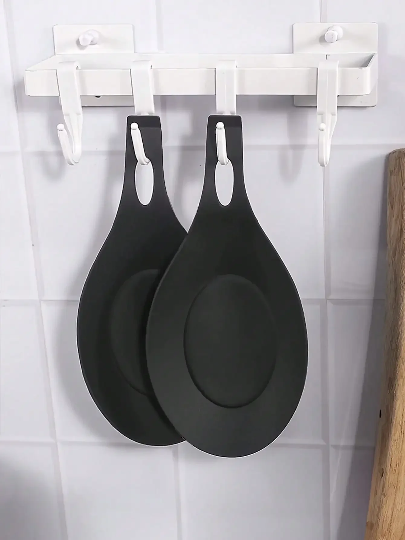 1 PC easy to clean spoon holder, insulated spoon holder, kitchen, silicone spoon pad, easy to clean TPE kitchenware pad