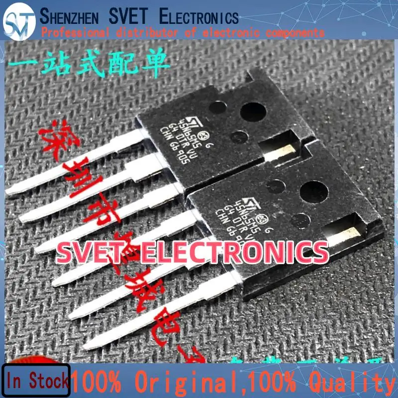 10PCS-50PCS  45N65M5 STW45N65M5  TO-247 650V 35A  Original In Stock Fast shipping