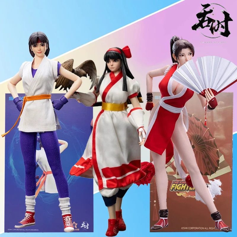 

Коллекционная подвижная тканевая кукла-модель Swallowing Studio THE KING OF FIGHTERS 97: Саказаки Лили и Ширануи Май – подарок для фанатов