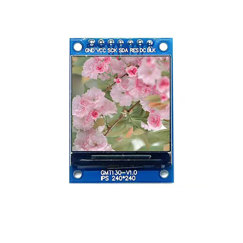 1.3-inch Color TFT Display High Definition IPS LCD Screen Module 240x240 ST7789 Chip