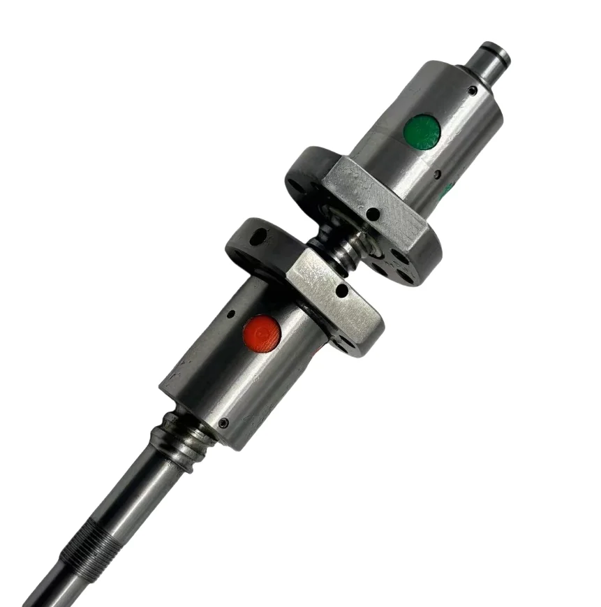 Left And Right Rotation Customized Ball Screw C5 C3 Precision With Nut Ball Screw 1000mm 2000mm Reversing Ball Screw Cnc Part