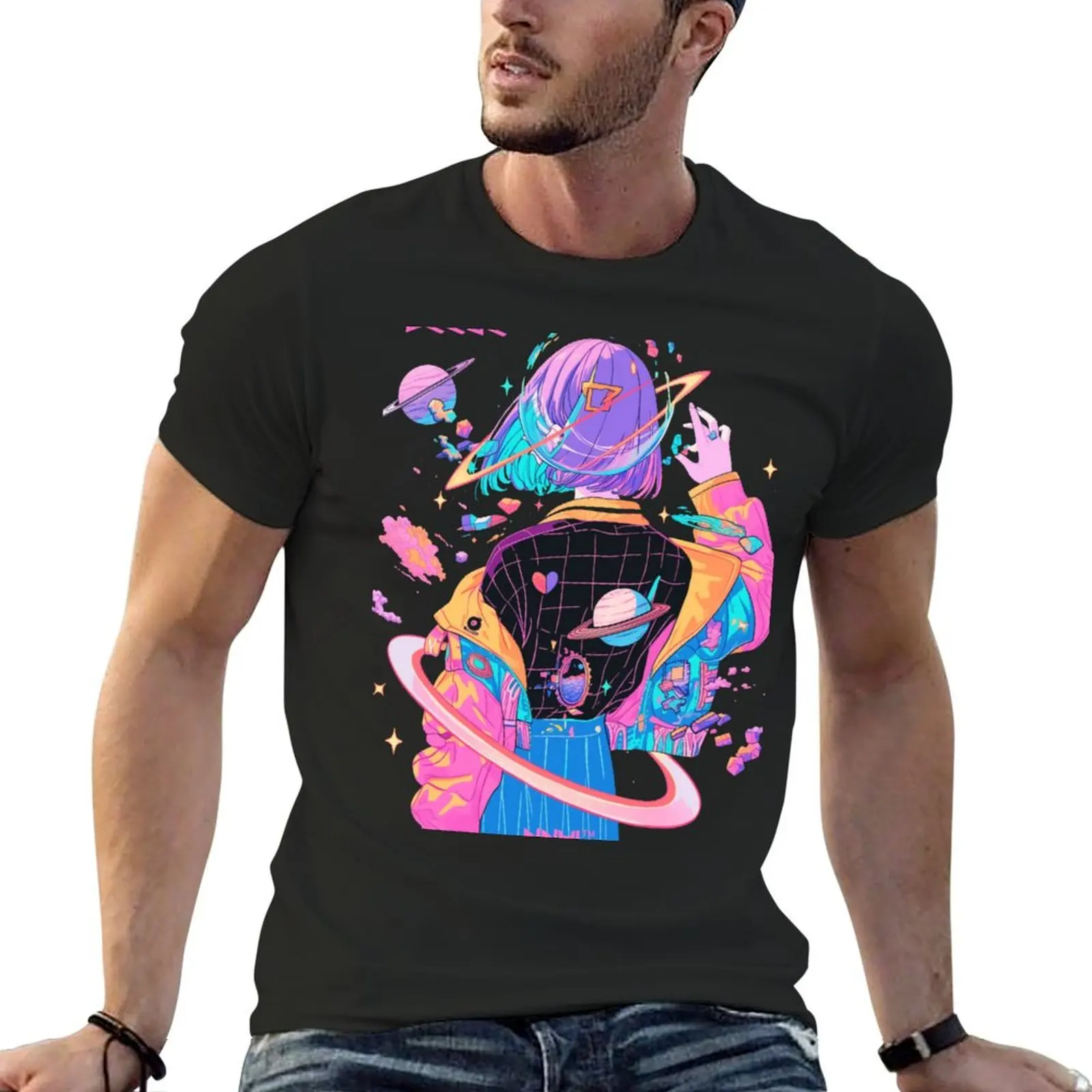 Error_001 T-Shirt customs plus size tops men clothings