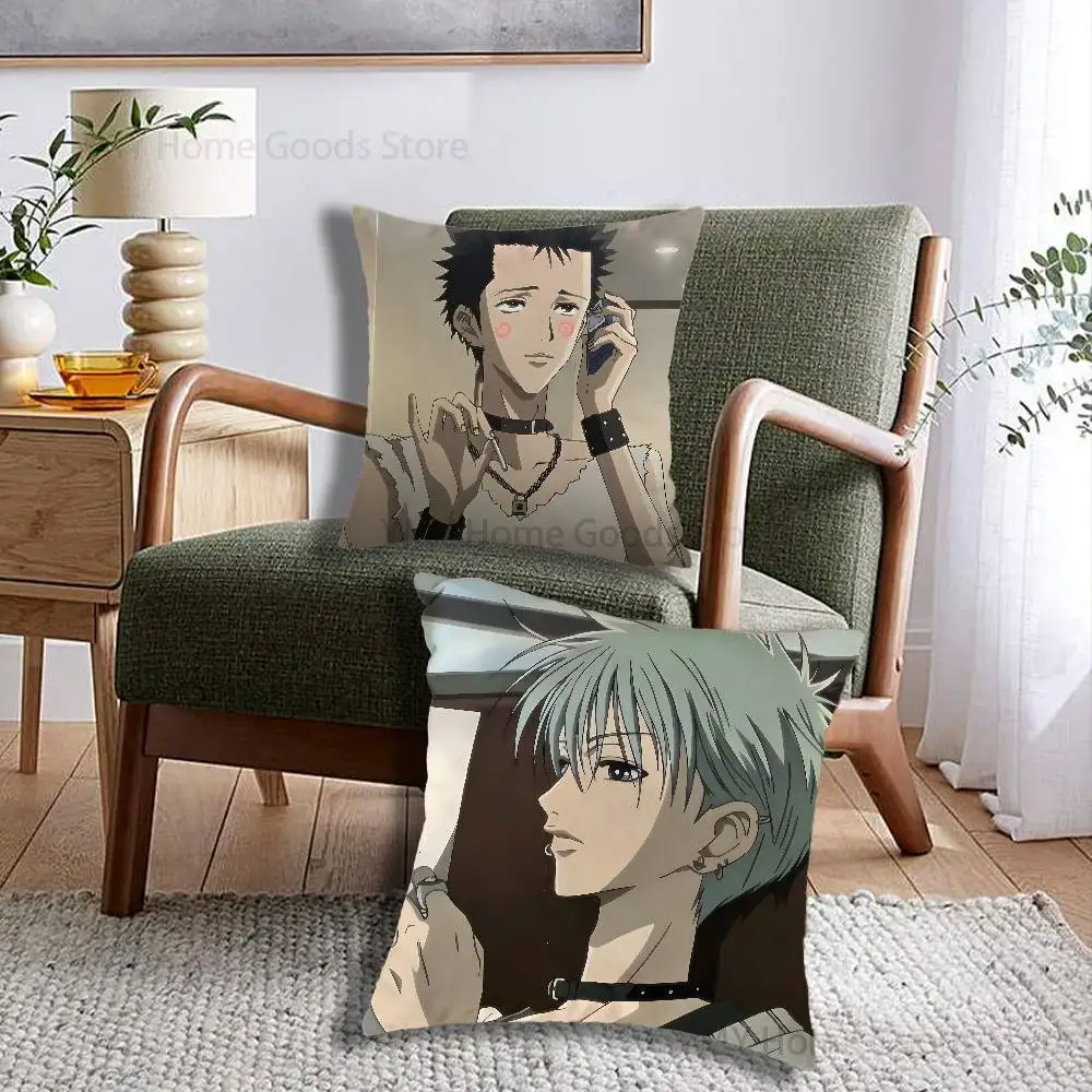 Cute Nana Shin Yasu Nobu Ren Gifts PillowCase Sofa Cushion Cover Suitable For Home Bedroom Room custom Decor