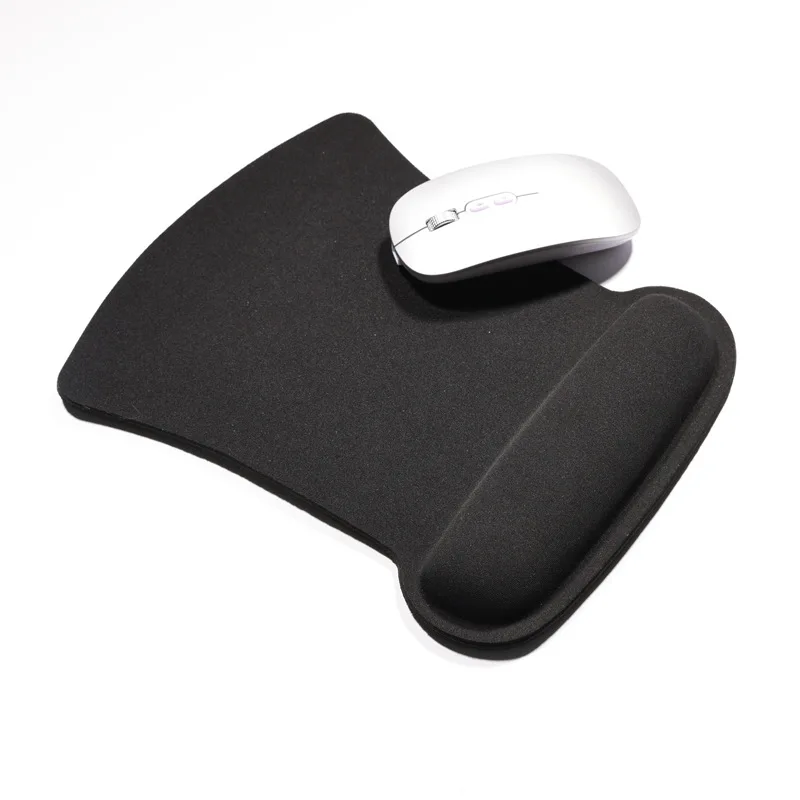 Memory Foam Wrist Rest Set Mouse Pad Keyboard Support Ergonomic Desk Mat for Office Gaming 3 Size Options