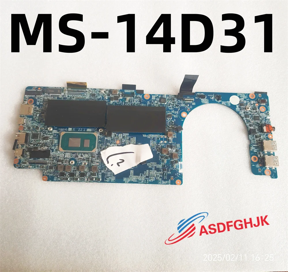 ms-14d31 FOR MSI Modern 14 B11MOL ms-14d3 LAPTOP MOTHERBOARD WITH I7-1195G7 CPU TEST OK