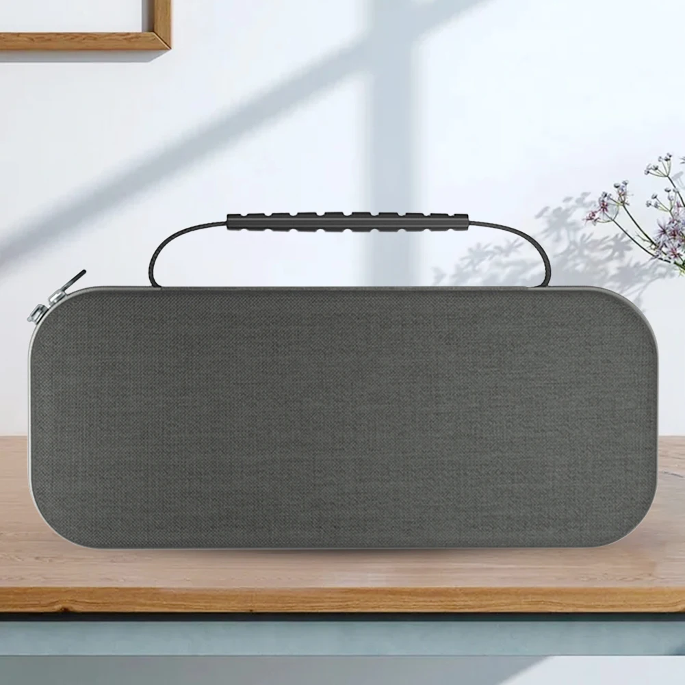 Estuche de transporte duro, bolsa de almacenamiento portátil antiarañazos EVA con bolsillo de malla, estuche rígido para Portal PS5 para Portal PlayStation