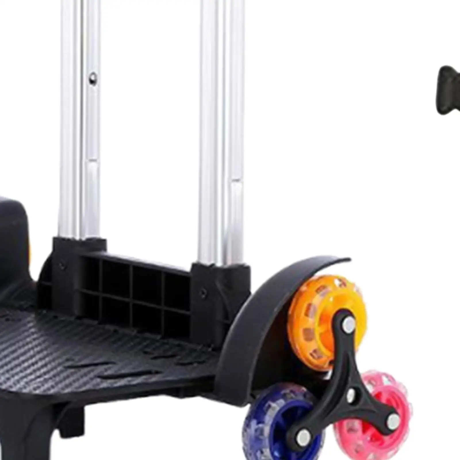 

Backpack Trolley Portable Compact Telescopic Rod Backpack Hand Truck for Travel Luggage Schoolbag Backpack Moving Books Children