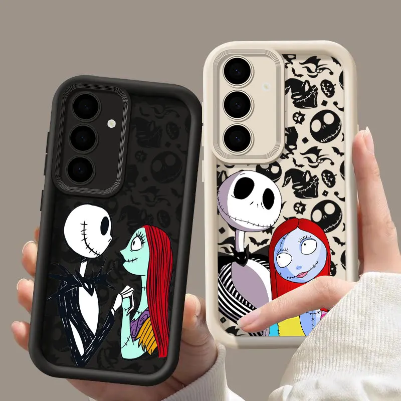 

The Nightmare Before Christmas Jack Sally Skellington Fundas For Samsung Galaxy S26 S25 S24 S23 S22 Plus S21 Ultra S20 FE Cover