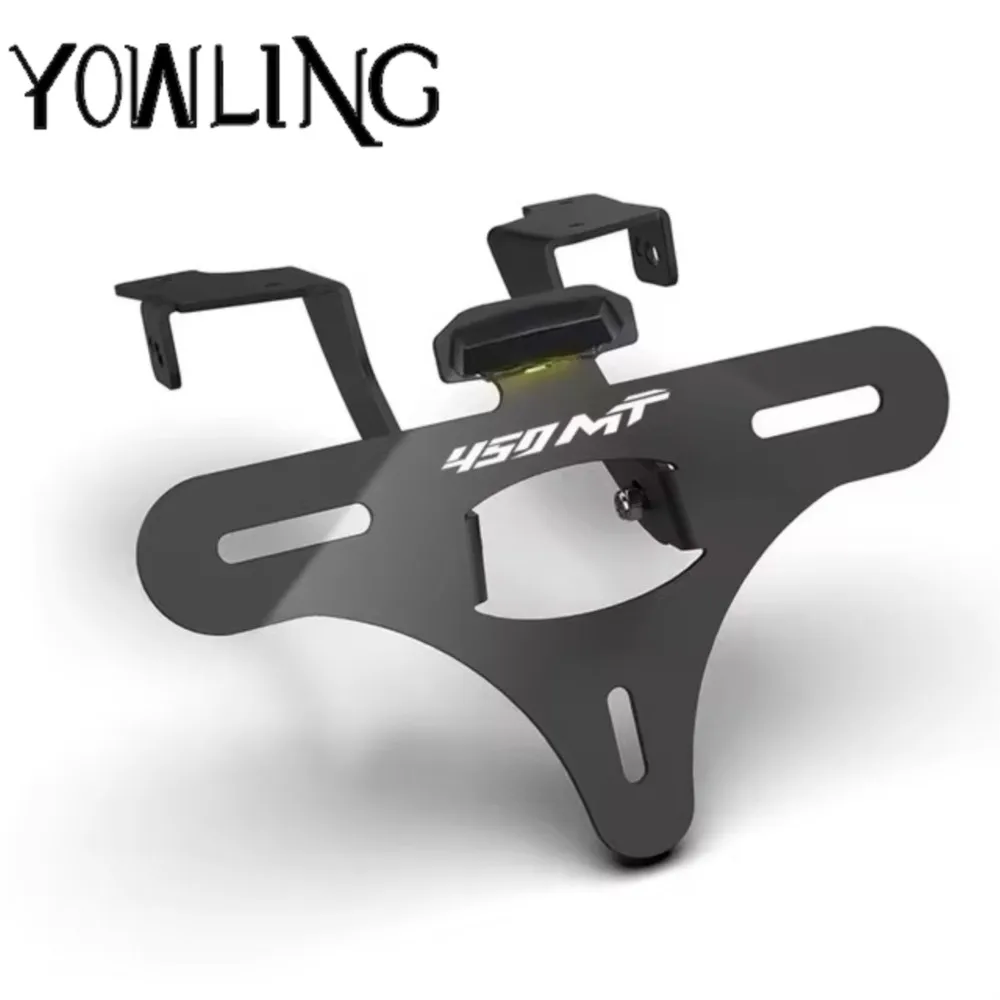 Rear Fender Eliminator For CFMOTO CF MOTO 450MT 450 MT 2024 2025-2026 Motorcycle Accessories License Plate Relocation Bracket