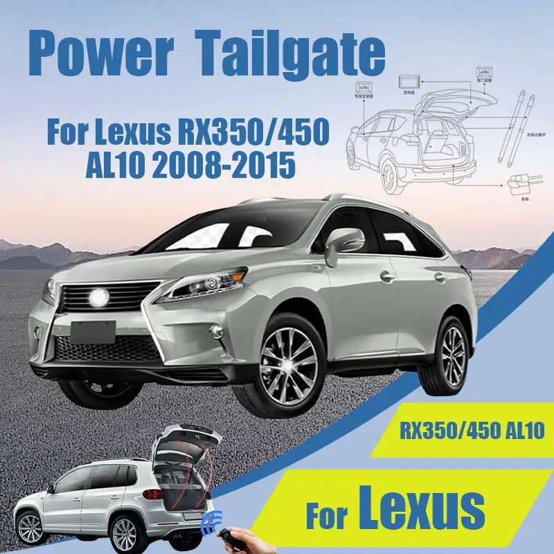 

For Lexus RX350/450 AL10 2008-2015 Car Electric Tailgate Modified Auto Intelligent Power Operated Trunk Automatic Lifting Door