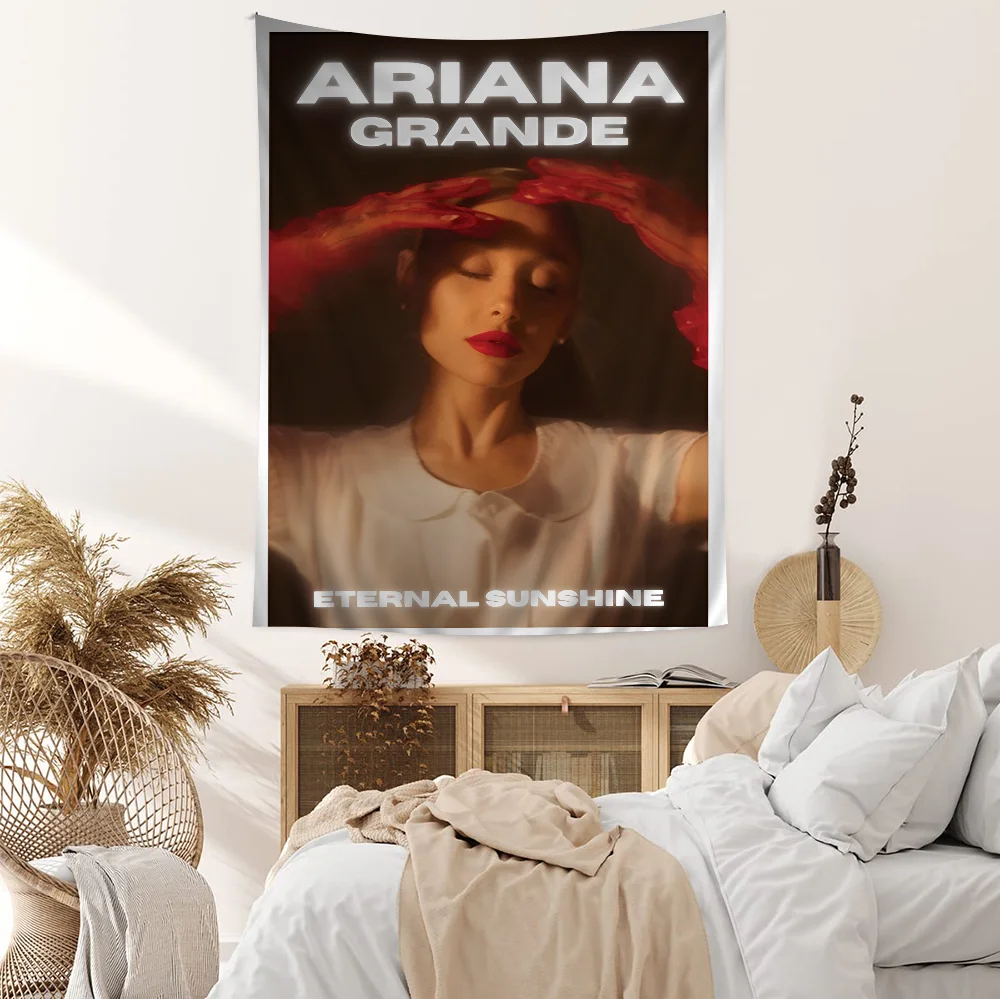 A-Ariana G-Grande Colorful Tapestry Hanging Cheap Hippie Hanging Bohemian Tapestries Mandala Wall Hanging Sheets