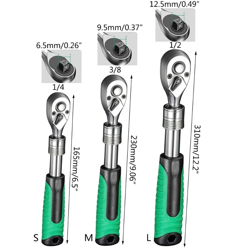 72 سنًا صغيرًا 1/4 "3/8" "مفكات عزم الدوران ذات نهاية واحدة أدوات إصلاح مفكات البراغي للمركبة