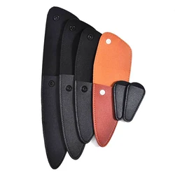 Scissors Protective Cases PU Leather Sewing Box Scissors Protective Cover DIY Scissors Sleeve Dead Skin Tweezers Cap