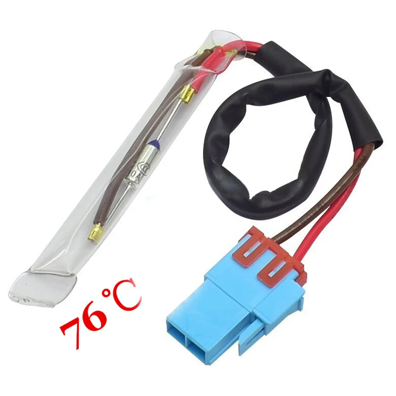 2Pcs Fridge Refrigerator Defrosting Sensor Temperature Sensor Probe For Samsung Double door Freezer 110 Degree Parts Accessories