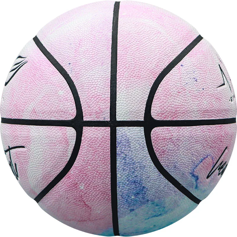SIPAKE 농구 사이즈 7 청소년 소녀 내마모성 부드러운 가죽 미끄럼 방지, 실내 및 실외 표준 경기 농구