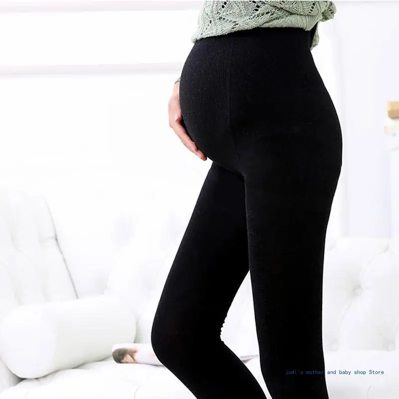 67JC 120D Women Pregnant Socks Maternity Hosiery Solid Stockings Tights Pantyhose