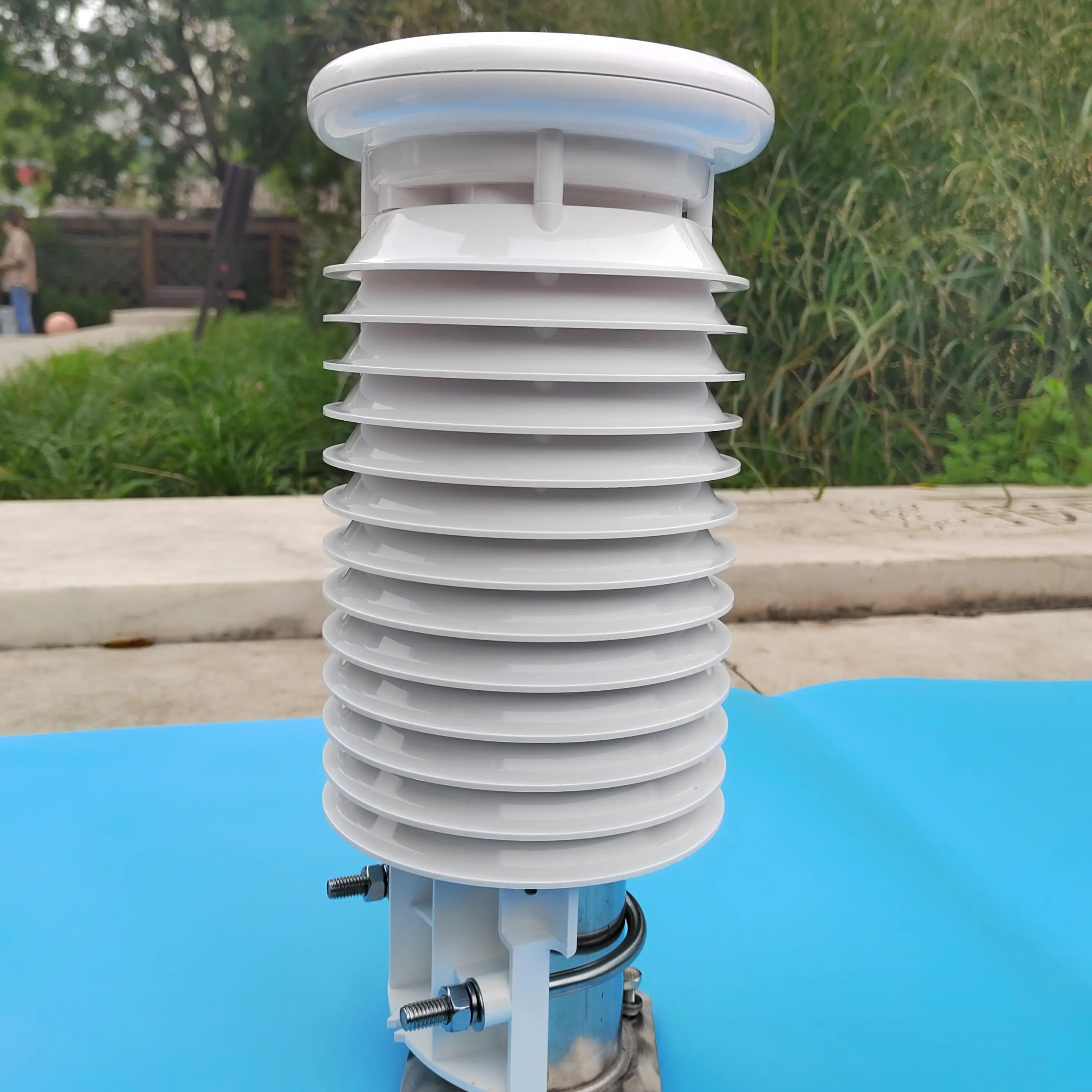 2026 Alphasense RS485 Modbus All-in-One Outdoor PM2.5 PM10 CO SO2  NO2 O3 Temperature Humidity Automatic Weather Station