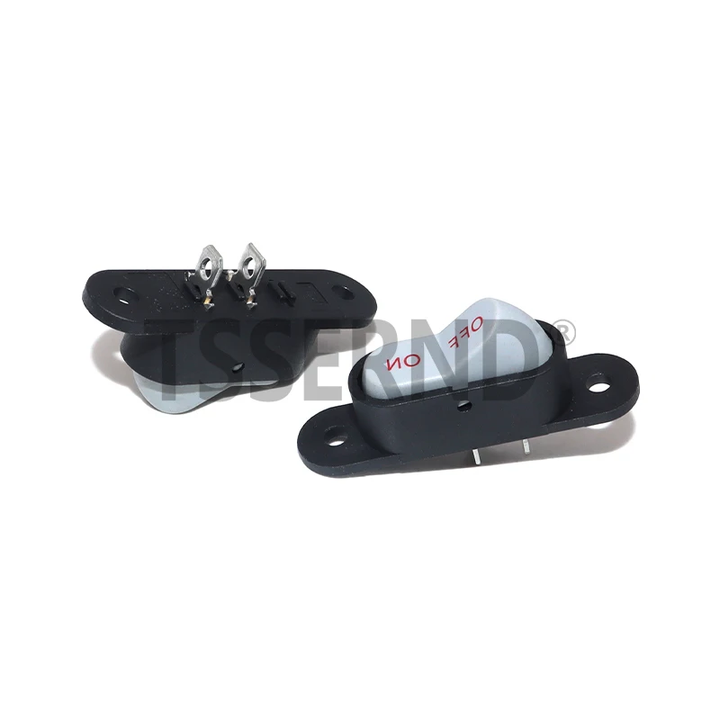 2 Pin Light ON/OFF Boat Button Switch Home Start Switches 250V 6A AC AMP 125V 10A Electric Wok Rice Cooker