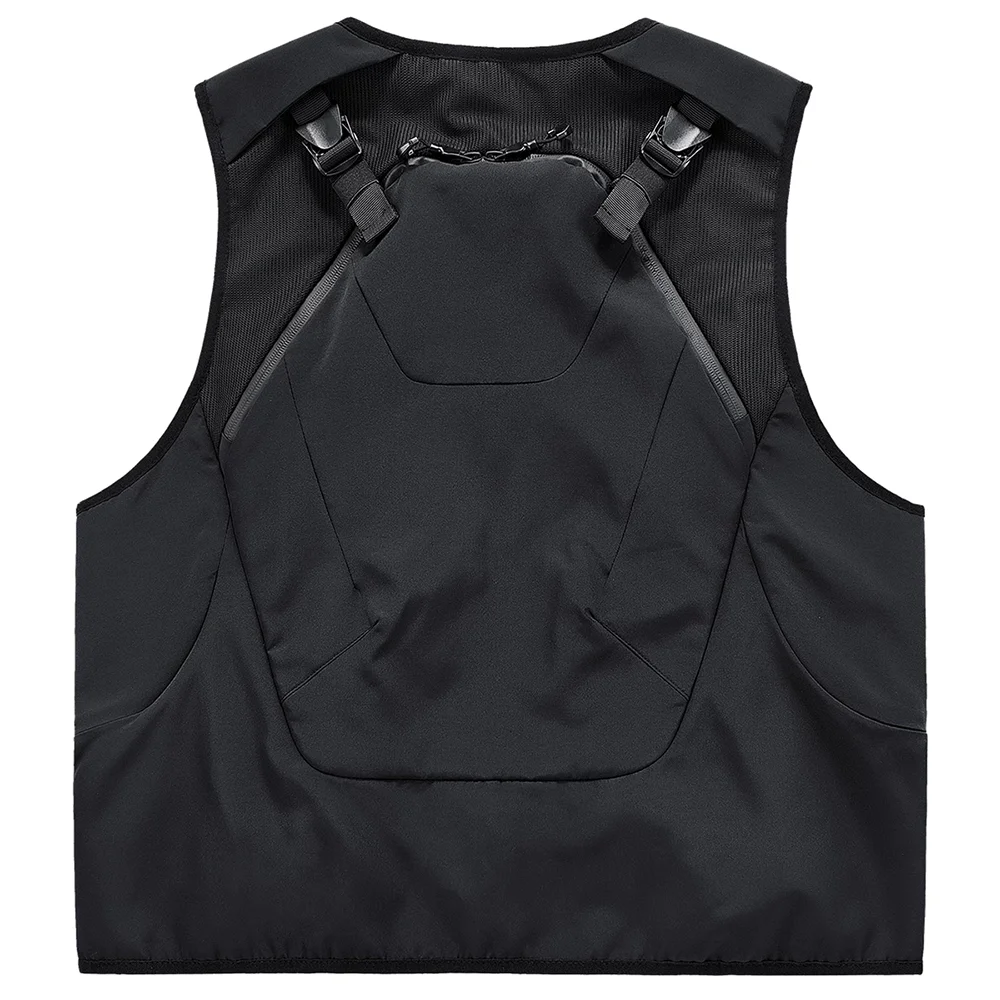 Tactical vest, multi-pocket functional style vest, outdoor tactical work jacket, multi-functional sleeveless breathable coat