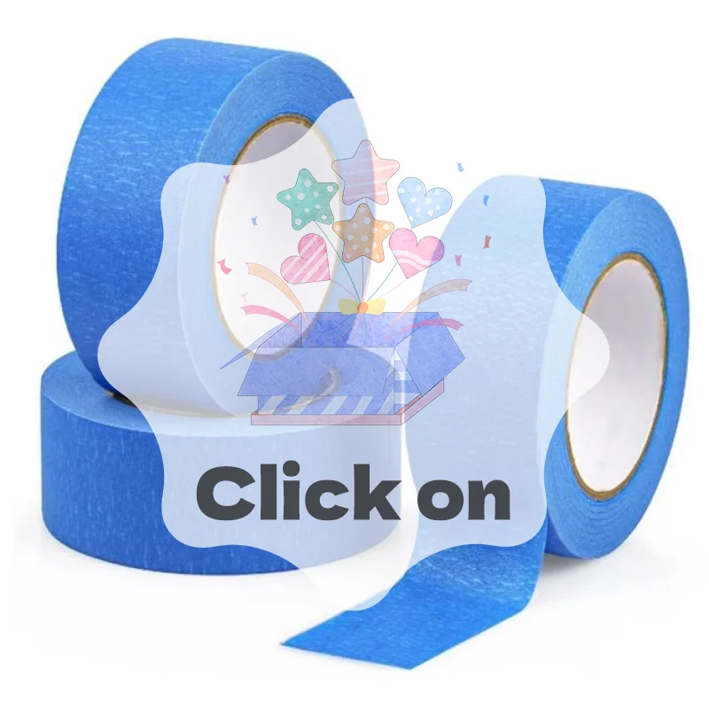 

20M Blue Painters Clean Peel Masking Tape Adhesive DIY Painting Paper Painter Decor Craft General Purpose