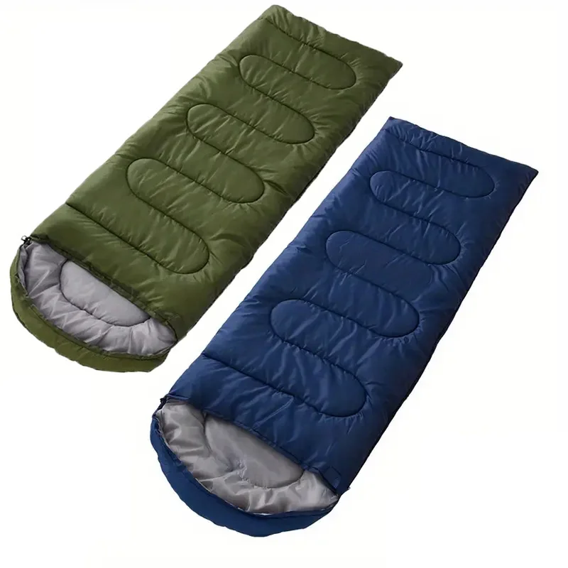 

Outdoor Green Camping Equipment Ultralight Waterproof Camping Hiking Four Seasons Warm Sleeping Bag