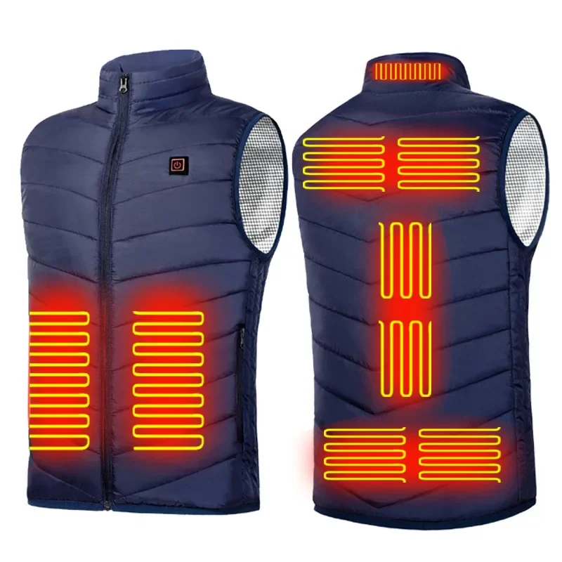 USB Heated Vest Men Women, Heated Jacket for Hunting Winter Fashion