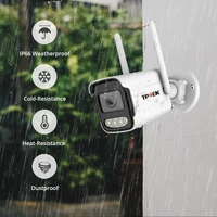 Caméra IP 8MP 4K, caméra de surveillance Wifi, caméra de sécurité extérieure 5MP, CCTV Wi-Fi, caméra vidéo Wi-Fi, caméra étanche CamHi CamHipro IP 4