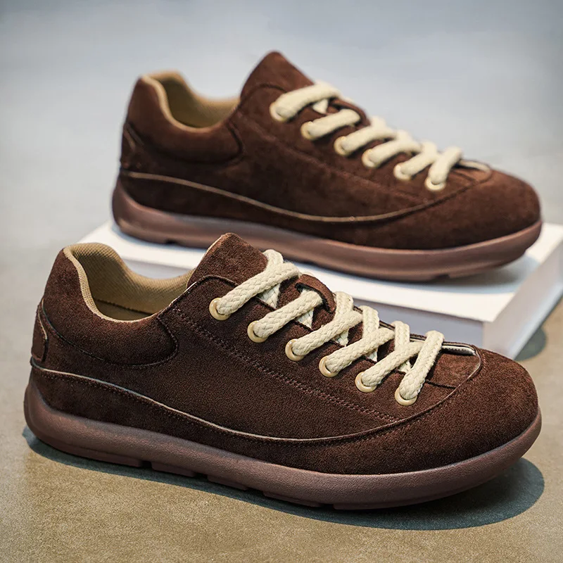 Men's shoes are simple, retro, trendy, versatile, comfortable, outdoor, breathable, sports shoes