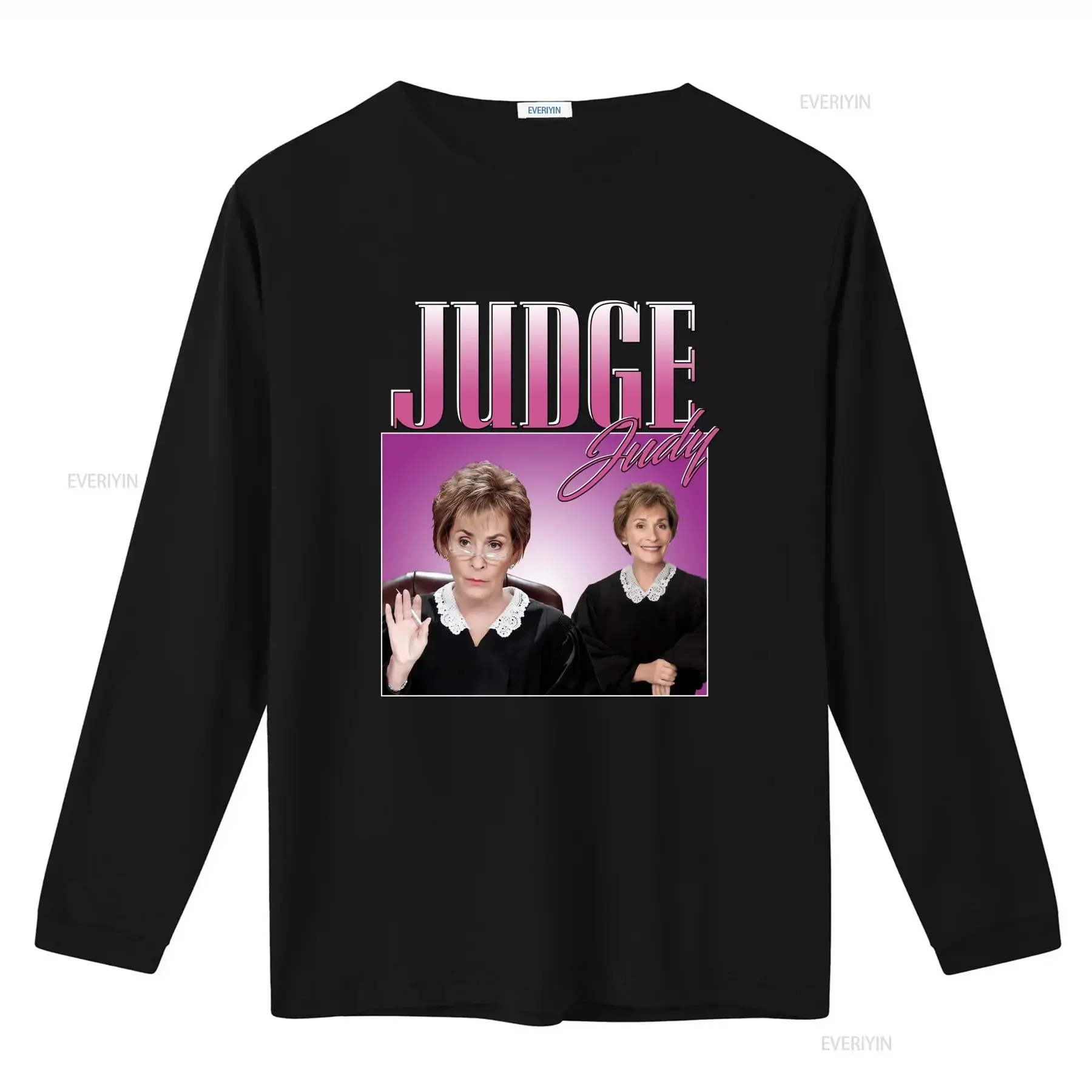 Judge Judy Appreciation T Shirt Homage Throwback Stag Hen Do Funny Design vintage Washed Comfortable Slightly Unisex homme