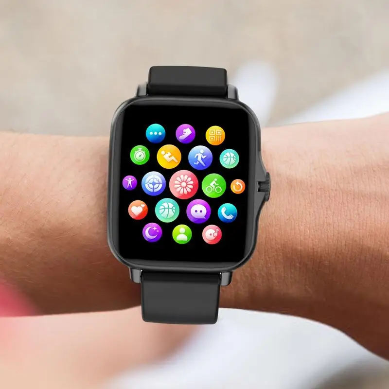 ساعة مراقبة النوم خفيفة الوزن للبالغين ، تعقب اللياقة البدنية ، مراقبة الصحة ، ضغط الدم