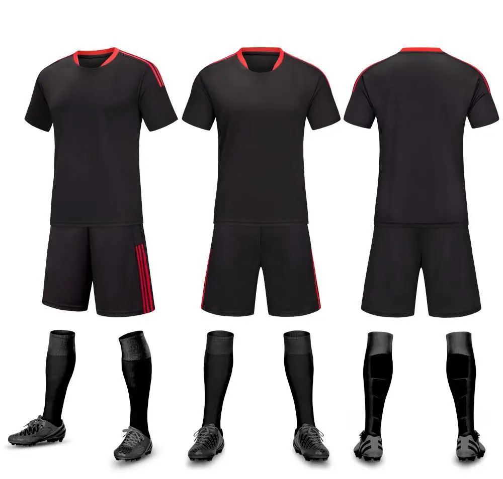 Conjunto esportivo adulto e infantil, Camisa de futebol de verão masculina, Camisa de treinamento de competição masculina, Team Jersey